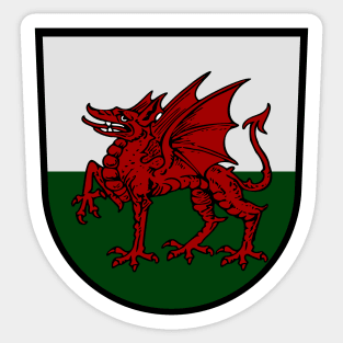 Welsch Dragon Sticker